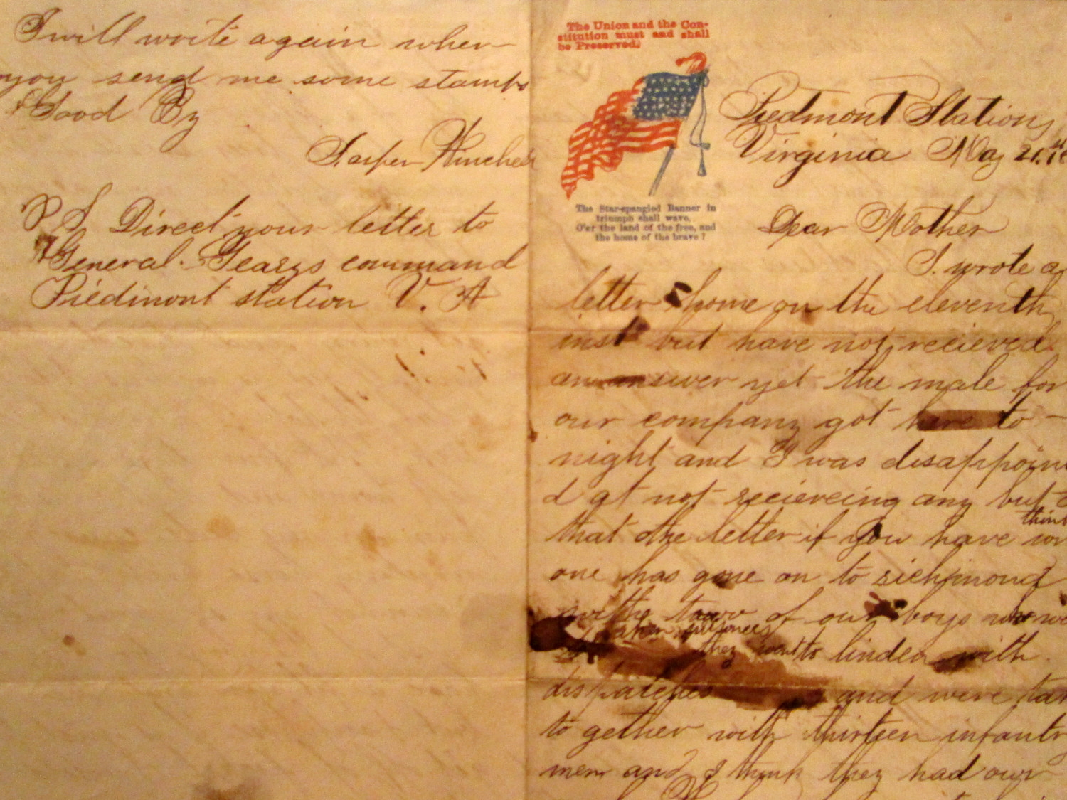 Jasper's letter